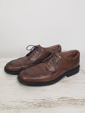Bostonian  Brown Leather Split Toe Lace Up Oxford  Men's 11 Ricardo